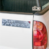 Just Married Autoaufkleber (Auf Lkw)