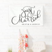 Just Married Banner (Insitu)