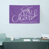 Just Married Banner (Messeveranstaltung)