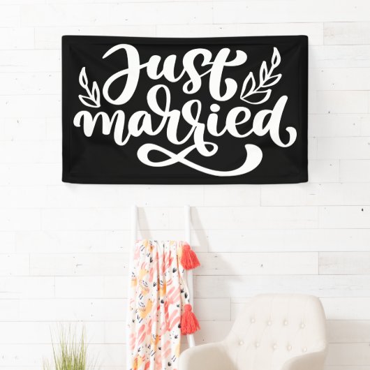 Just Married Banner (Insitu)