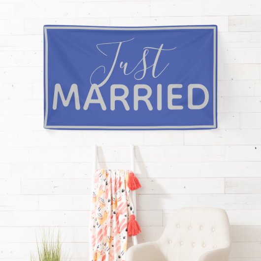 Just Married Banner (Insitu)