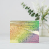 Just Married Beach Einladung (Stehend Vorderseite)