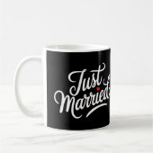 Just Married Bridal Kaffeetasse (Links)