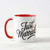 Just Married Bridal Tasse (Links)
