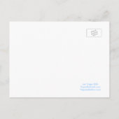 JUST MARRIED Bride Drag Groom Las Vegas Postcard Ankündigungspostkarte (Rückseite)