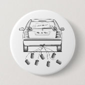 Just Married Button (Vorderseite)