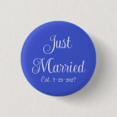 Just Married Button (Vorderseite)