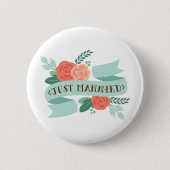 Just Married Button (Vorderseite)