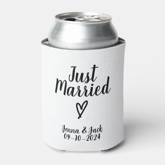 Just Married Can Cooler Dosenkühler (Kanne Vorderseite)