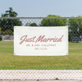Just Married Car Banner (Insitu)