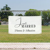 Just Married Car Banner (Insitu)