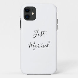Just Married Case-Mate iPhone Hülle