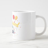Just Married Celebration Design Tasse (Rechts)