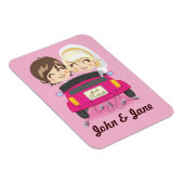 Just Married Couple Magnet (Rechte Seite)