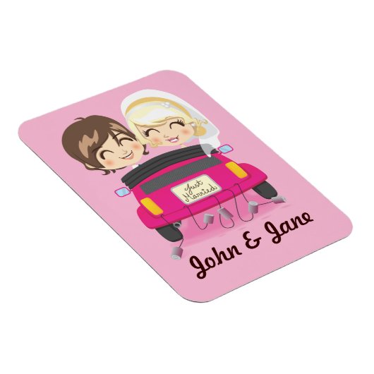 Just Married Couple Magnet (Rechte Seite)