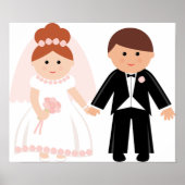 Just Married Couple Poster (Vorne)