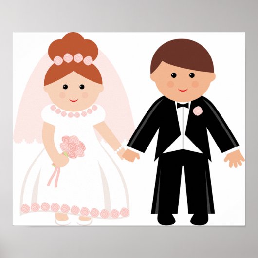 Just Married Couple Poster (Vorne)