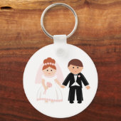 Just Married Couple Schlüsselanhänger (Vorderseite)