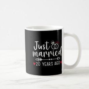 Just Married Couples Funny Husband Ehefrau 20. Ann Kaffeetasse