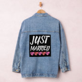 JUST MARRIED Denim jean Jacket Jeansjacke (Hangar)