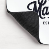 Just Married Est 2025 Wedding Ehefrau Mr &amp; Mrs Mousepad (Ecke)