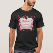 Just Married Est 2026 Wedding Wife,Custom date T-Shirt (Vorderseite)