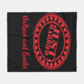 Just Married Fleecedecke (Vorderseite (Horizontal))