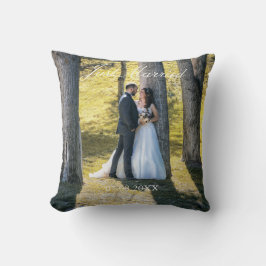 Just Married Foto Kissen