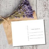 Just Married Foto Wedding Vielen Dank Postkarte