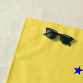 Just Married Funny Cruise Ship Personalisiert Strandtuch (Beispiel)