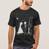 Just Married Funny Feymoon T-Shirt (Vorderseite)