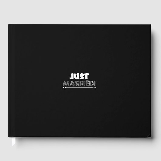 just married gästebuch (Vorderseite)