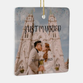 Just Married Gastgeschenk Hochzeit Ornament Gesche (Rechts)