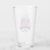Just Married Glas (Rückseite)