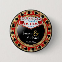 Just Married in Fabulous Las Vegas - Red