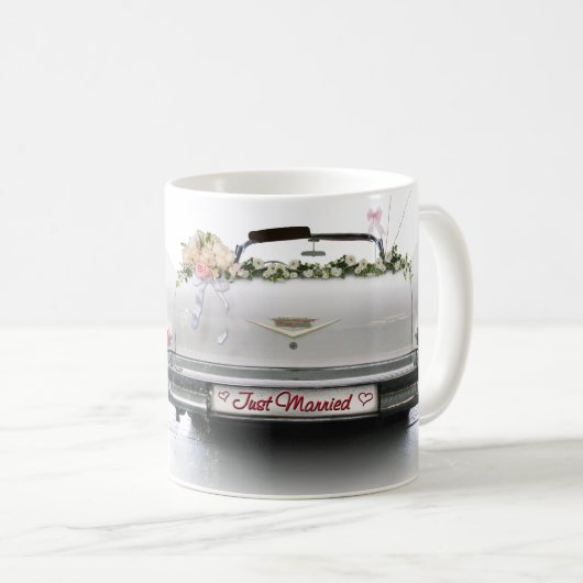 Just Married Kaffeetasse (VorderseiteRechts)