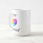Just Married Kaffeetasse (Vorderseite Links)