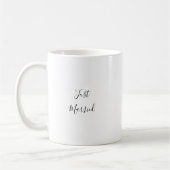 Just Married Kaffeetasse (Links)