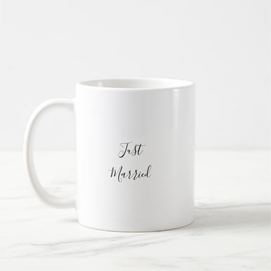 Just Married Kaffeetasse (Links)