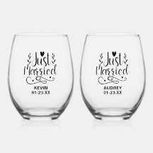 Just Married Keepake