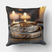 Just Married Kissen (Rückseite)