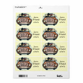 Just Married Labels (Vorne)