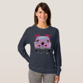Just Married Ladys LongSleeve TShirt (Vorne ganz)