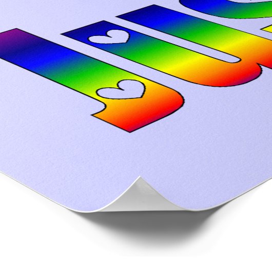 Just Married Lesbians Poster (Ecke)