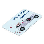 Just Married Magnet (Linke Seite)