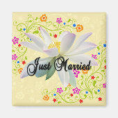 Just Married Magnet (Vorne)