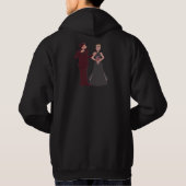 Just Married Mens Hoodie (Rückseite)