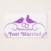 Just Married Newlyweds Thunder_Cove (Rückseite)