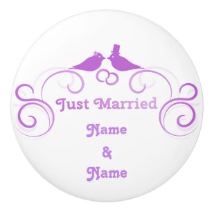 Just Married Newlyweds Thunder_Cove Keramikknauf