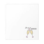 Just Married Notizblock (Vorderseite)